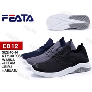 Sepatu pria sneakers Feata E810 + E812 sol anti selip WAJIB BACA DESKRIPSI...!!!!!!