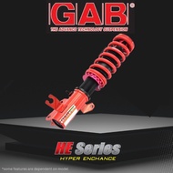 GAB HE Series Adjustable Absorber High Low Bodyshift For PERODUA MYVI (2005+) GAB Suspension Coilove