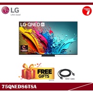 [ Delivered by Seller ] LG 75" inch QNED86 AI TV 4K Smart TV (2024) 75QNED86TSA 75QNED86 75QNED