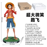 One Piece Hat Luffy Large One Piece PT Luffy Smile Luffy Model Figurine Handmade Dropshipp