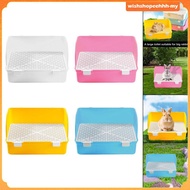 [WishshopeehhhMY] Rat Litter Box, Pet Litter Box, Rabbit Potty Training Pet Cage, Small Cage