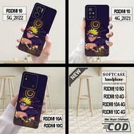 Redmi 10 5G case -Redmi 10 4G -Redmi 10A -Redmi 10C _Silicone Casing Black Clear Flexible Material c