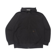 Plain black zip-up jacket hoodie zip up hoodie Sweater wknd venus 621