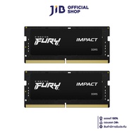 32GB (16GBx2) DDR5 6000MHz SO-DIMM RAM (หน่วยความจำ) KINGSTON FURY IMPACT DDR5 (INTEL XMP) (KF560S38