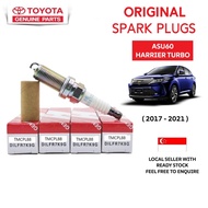 TOYOTA HARRIER TURBO 2.0L ( ASU60 ) GENUINE SPARK PLUGS - SINGAPORE