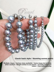 Aurora Akoya Mabe Cultured Pearl Bracelet Magnetic Clasp