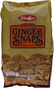 Stauffers Cookie Ginger Snap, Original, 14 Ounce (Pack of 3)