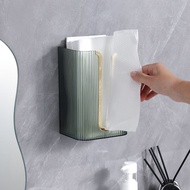 麦客居（maikeju)  纸巾盒挂墙 厕所纸巾盒 抽纸盒免打孔 卫生间厨房纸巾架 （YY005绿色）