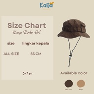KOOYA HAT Children's Safari Bucket Hat by KAIJA - Beige
