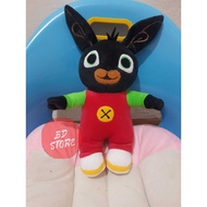 Viral Bing Bunny Plush Doll - 35cm Black Rabbit Character Toy for Kids