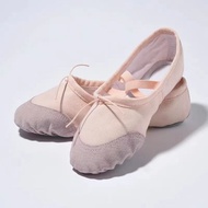 Leather Tip Children's Dance Shoes Ballet Shoes Dancing Shoes Dance Women's Shoes Adult Professional No-Tie Dance Shoes