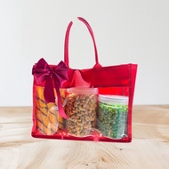 Tote Bag Transparent Canvas Eid HampersWanita