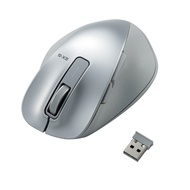 ELECOM M-XG進化款無線滑鼠/ M/ 銀
