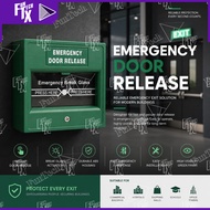 FunTech Emergency Door Release Break Glass Unit for Access Control & Fire Exit System