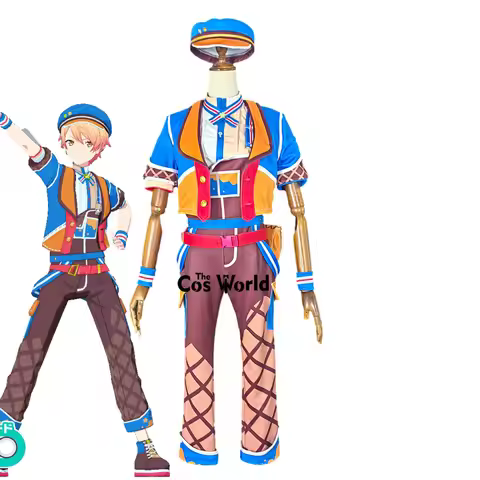 PJSK Niccori Survey Team Tenma Tsukasa Character Outfits Anime Game Cosplay Costumes for Cosplay Eve