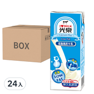 光泉 低脂高鈣牛乳  200ml  24入