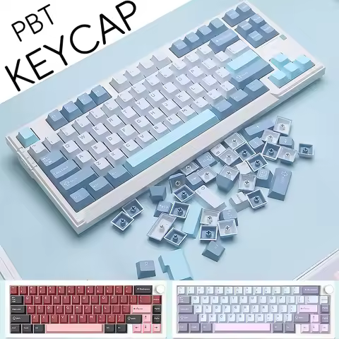 126Keys Cherry Keycap Key Cap for Mechanical Keyboard Like K86 K500 K617 GMK67 GMK87 RK ETC Game Key