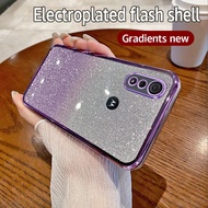 For Motorola Moto E6i 2021 Case Shockproof TPU Electroplated Glitter Phone Casing For Motorola Moto 