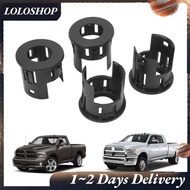 loloshop 4 Pcs Parking Assist Sensor Bezels  Bumper Bezel 5LS52TZZAA Car Accessories for Ram 1500 Cl