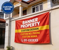 PRINTING | 3-7 DAYS PRODUCTION Premium Property Banner Printing Custom Design For Rent For Sale Hous