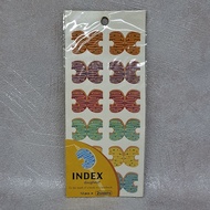 Index donut label sticker
