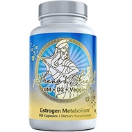 [US] MenoLabs Athena’s Shield DIM Supplement + D3 with BioPerin for Women | Estrogen Balance | Hormonal Acne &amp; Immune Support | Prebiotic Aid for Perimenopause &amp; Menopause Hot Flash Relief