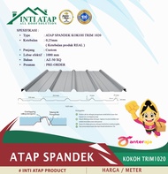 Inti Atap Spandek Berbahan Aluminium dan Seng