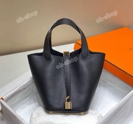 全手縫💯Hermes picotin 18 黑色