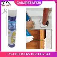CS_ VIRA Polyurethane Foam PU Foam Spray 750ml Home Living Fill Crack and Joint Spray Busa untuk Menyumbat Lubang