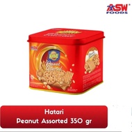 BISKUIT HATARI PEANUT KALENG ASSORTED / 350 GRAM / HATARI