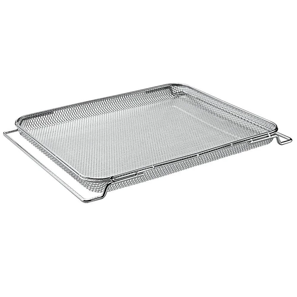 304 Stainless Steel Air Fryer Replacement Roasting Basket Baking Net for Ninja Foodi SP100/SP101B1/S