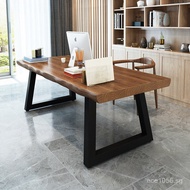Long Table Simple Desktop Writing Desk Industrial Style Table American Modern Desk Office Desk loft 
