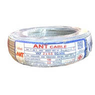 Vkf Flexible Wire 2*0.5 SQ.MM 100m Gray 2-Layer Insulation Ant Brand