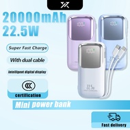 【Spot & CCC Power Bank】22.5W Fast-charging power bank Mini portable power bank A brand-new 20,000mah