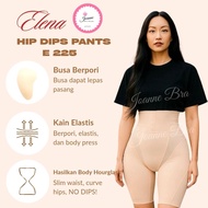 Elena Semi-Belly Thigh Foam Corset Pants Butt/ E 225 - M-XXL - Foam Panties High Square Push Up Pant