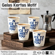 Double Wall Paper Cup Coffee Cup 8oz 12oz 16oz |Thick Papercup | Food Grade | Heat & Cold Resistant 