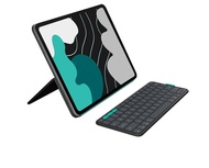 Logitech Flip Folio Keyboard Case for iPad Pro 11 or 13-inch (M4) & iPad Air 11 or 13-inch (M2 & M3)