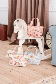 【刺蝟日常-小包】台灣設計外出旅遊簡單收納防水手提袋