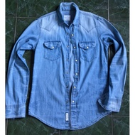 KEMEJA American Eagle Bangladesh Denim Shirt