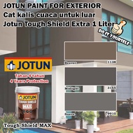 Jotun Tough Shield Exterior Paint 1 Liter Beaver 1138 / Midnight 3165 / Suave 9910
