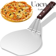 UAENAU Pizza Shovel, Non-Stick with Wood Handle Pizza Peel,  Metal 6inch Cake Shovel Homemade Baking