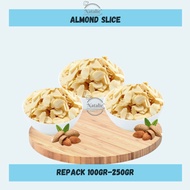 Almond SLICE Almond SLICE - Roasted Almond SLICE Practical Packaged Almonds
