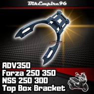 Honda Forza 250 300 350 NSS 250 300 ADV350 Heavy Duty Top Box Bracket Rear Carrier Luggage Rack Mono