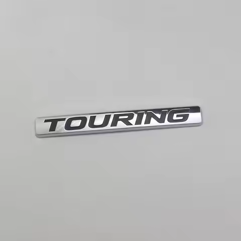 for Honda Accord Civic TOURING logo turbine Rear Trunk Emblem Hatchback Upgrade the modified body tr
