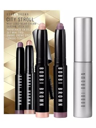 Bobbi Brown City Stroll Mini Long-Wear Cream Shadow Stick Set: Golden Pink and Mauve with Smokey Eye