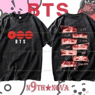BTS Member Print Oversized T-shirt Unisex Kpop Fan Gift Top Streetwear 7