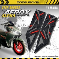 Aerox New Alpha 155 Motorcycle Accessories / Aerox Alpha Footrest Carpet / Aerox Alpha Footrest / St