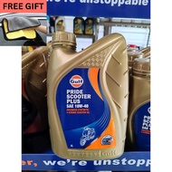Gulf scooter synthetic 10w30 / 10w40 untuk semua motor scooter / Gulf scooter gear oil 120ml（rt3, ad