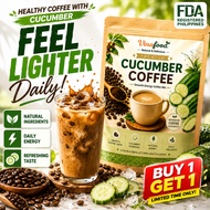 [B1T1] | Slimming Coffee Cucumber Detox Coffee Flat Tummy Less Bloating Glow Skin Weight Management