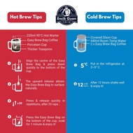 [Bundle of 3] Encik Guan Black Coffee / Kopi O No Sugar ( 22 sachets x 13g ) 3 Packets (without free